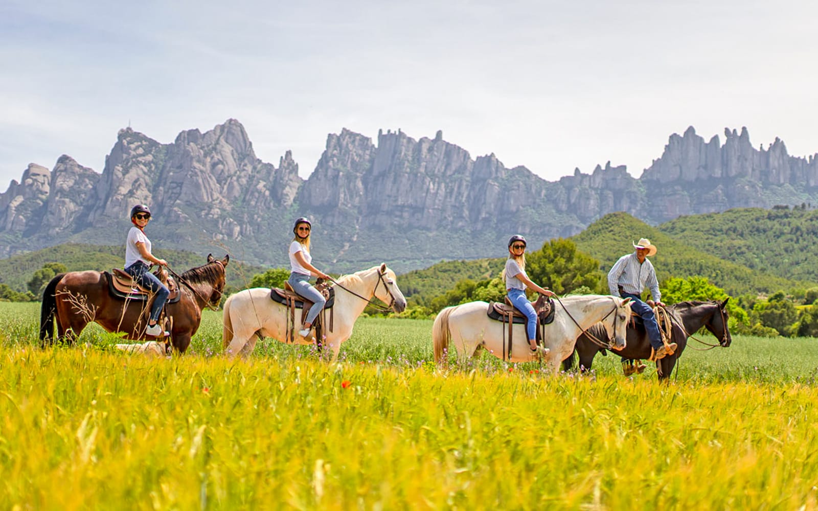From Barcelona: Montserrat Day Trip & Horseback Riding experience tickets in Barcelona | TickYourList