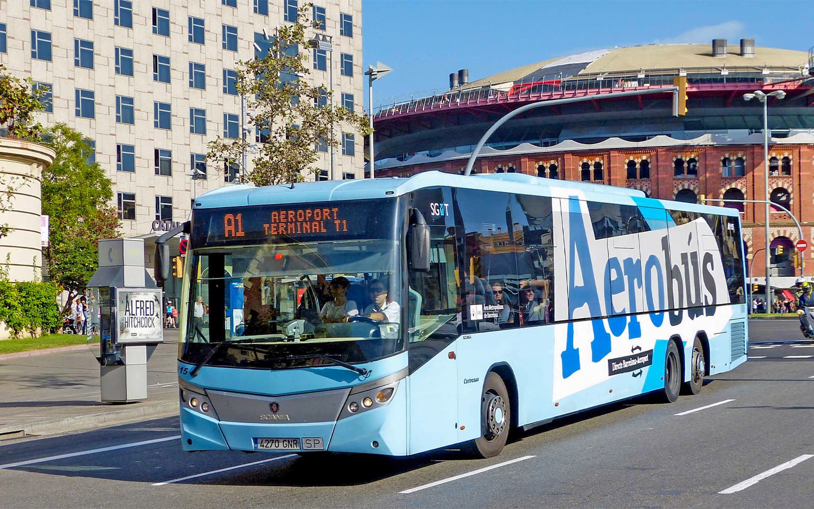 Combo (Save 5%): Hola Barcelona Travel Card + Aerobus Transfers from Barcelona Airport to/from Plaça Catalunya tickets in Barcelona - Attractions | TickYourList