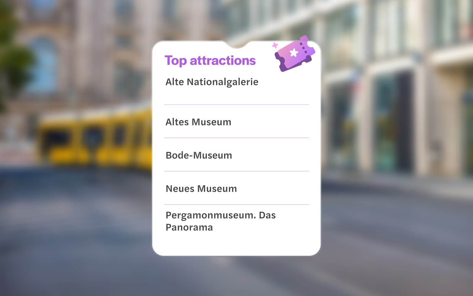 Berlin WelcomeCard: Free Museums Access & Unlimited Public Transport tickets in Berlin - Attractions | TickYourList