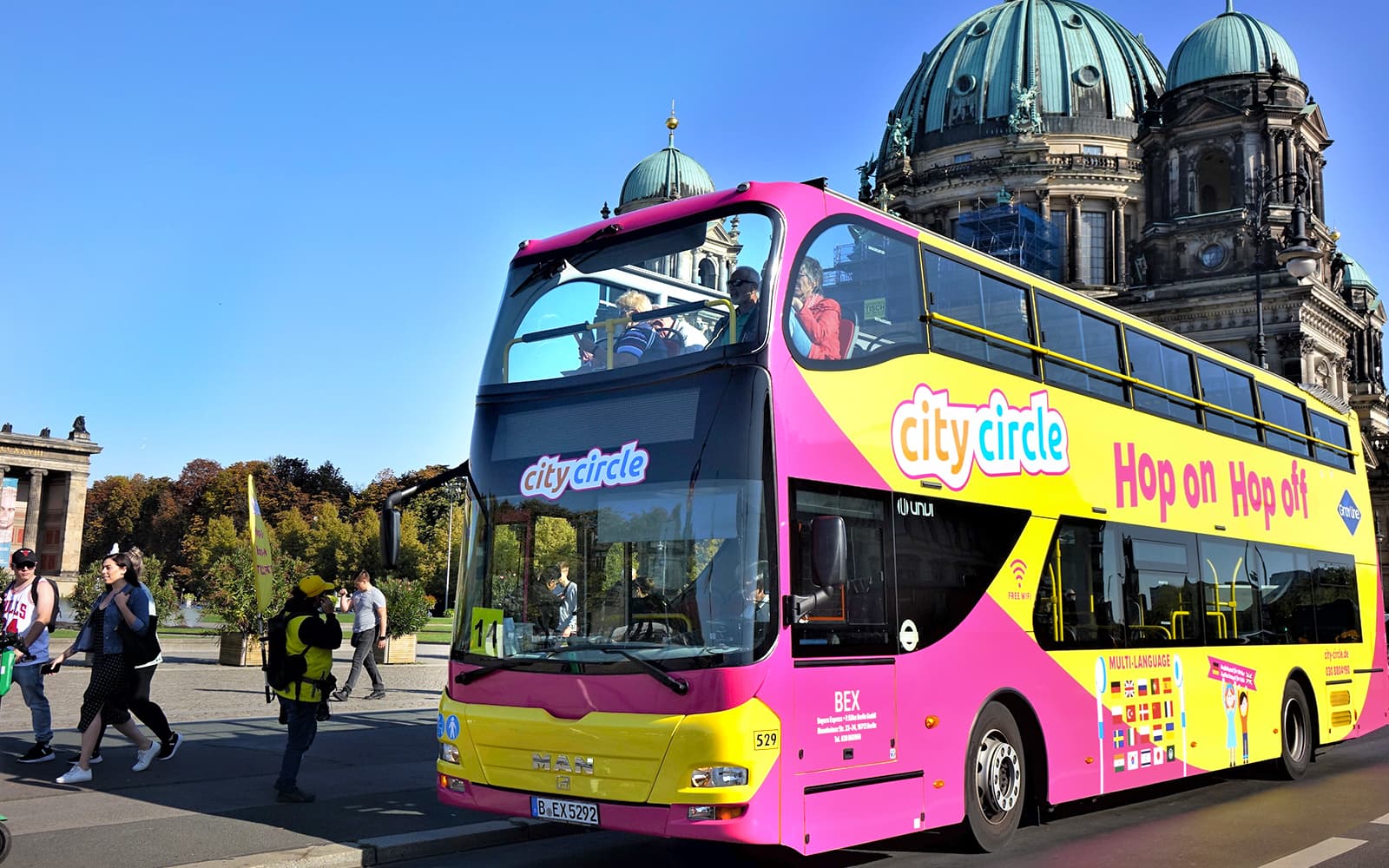 City Circle: 24/48/72-Hour Berlin Hop-On Hop-Off Bus Tour with Optional Cruise