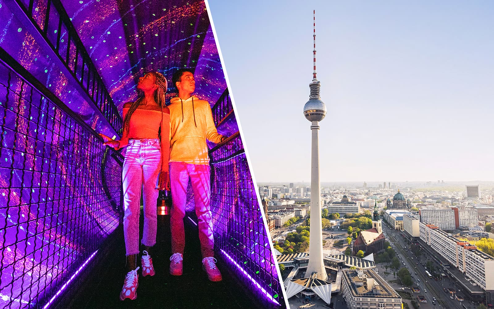 Combo (Save 5%): Illuseum Berlin + Berlin TV Tower Skip-the-Line Fast-View Tickets