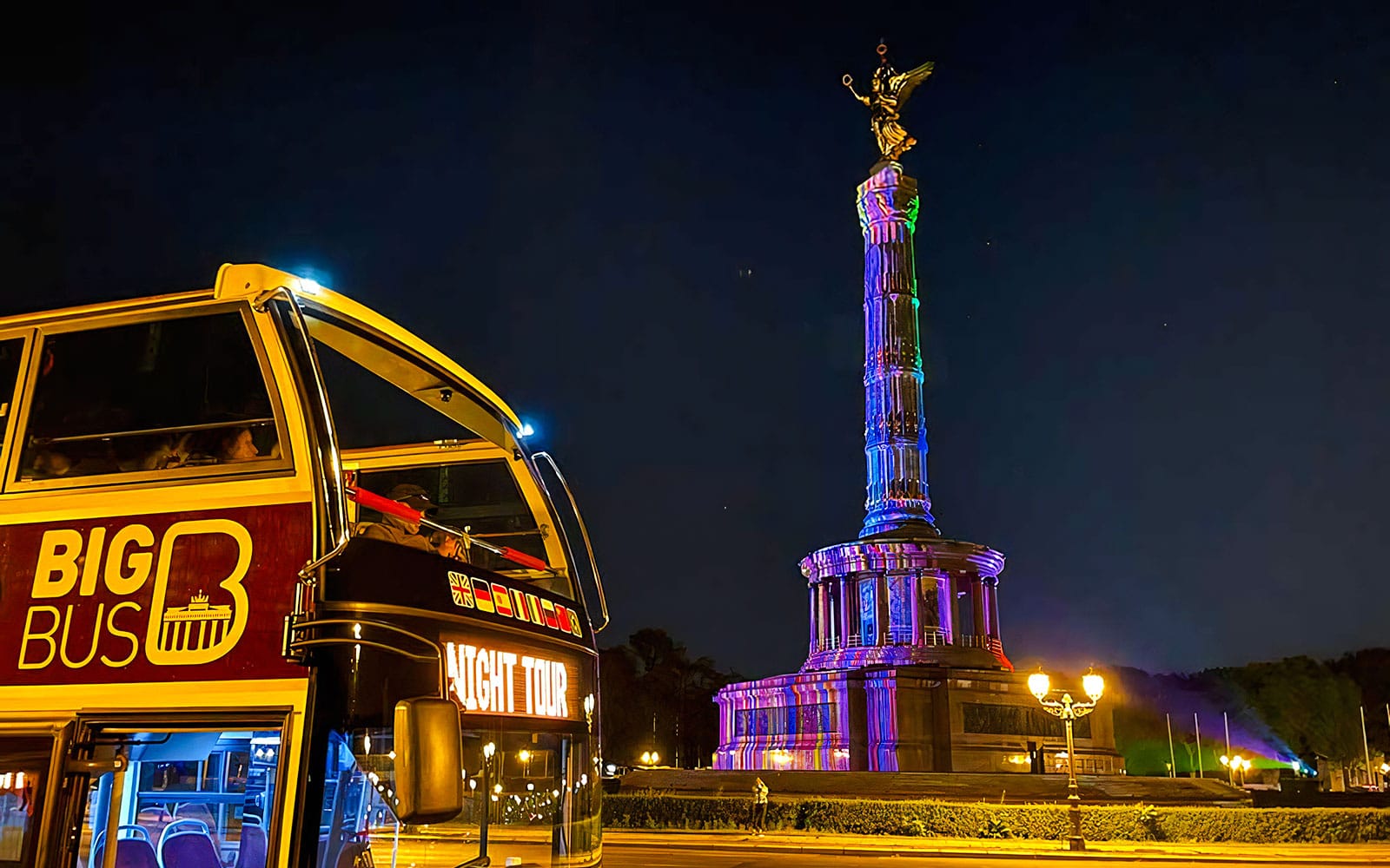 Big Bus: Berlin Festival of Lights Night Tour tickets in Berlin - Highlights | TickYourList