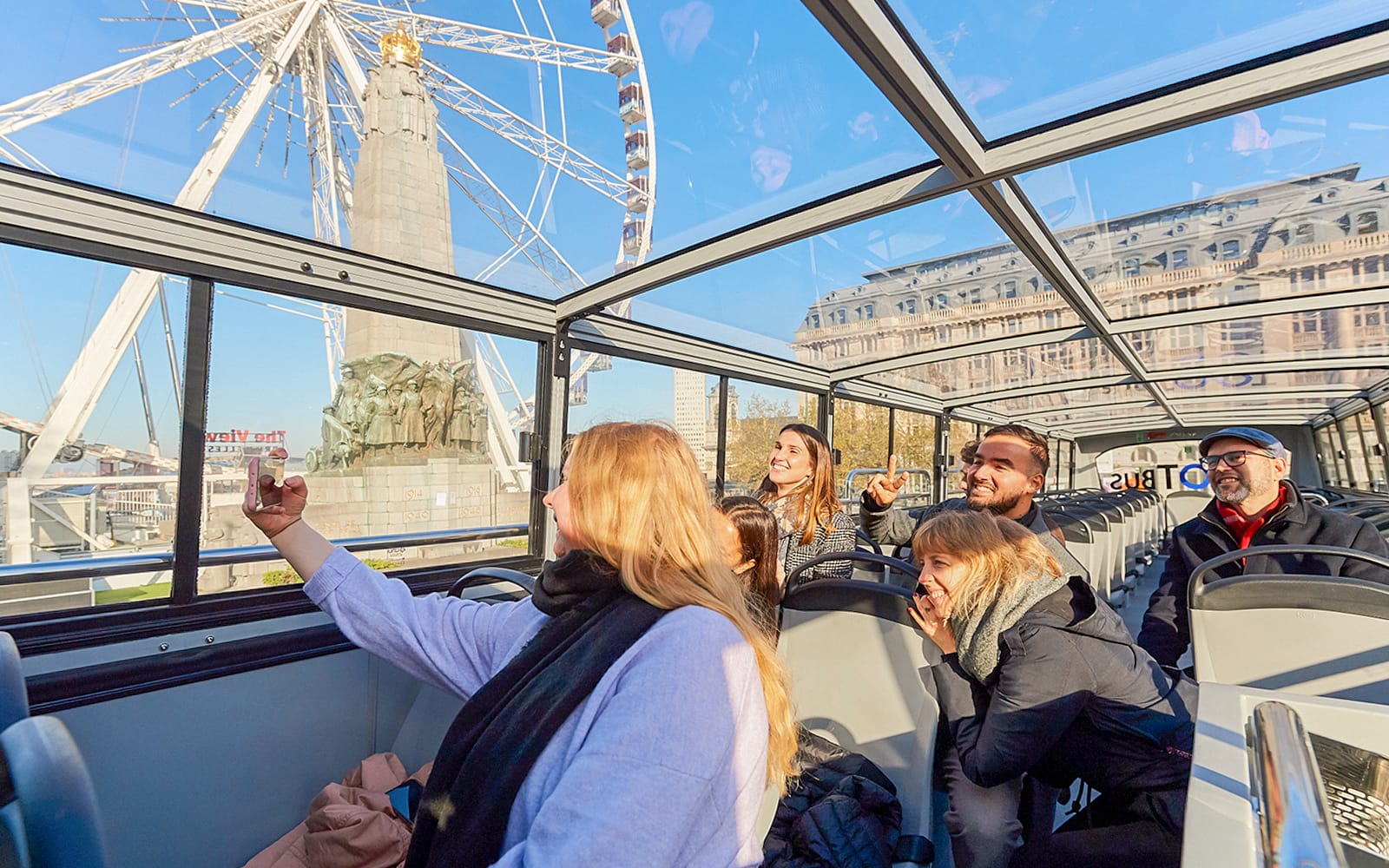 Combo: Brussels Hop-on Hop-off Bus Tour + Ferris Wheel Tickets in Brussels - Attractions | TickYourList