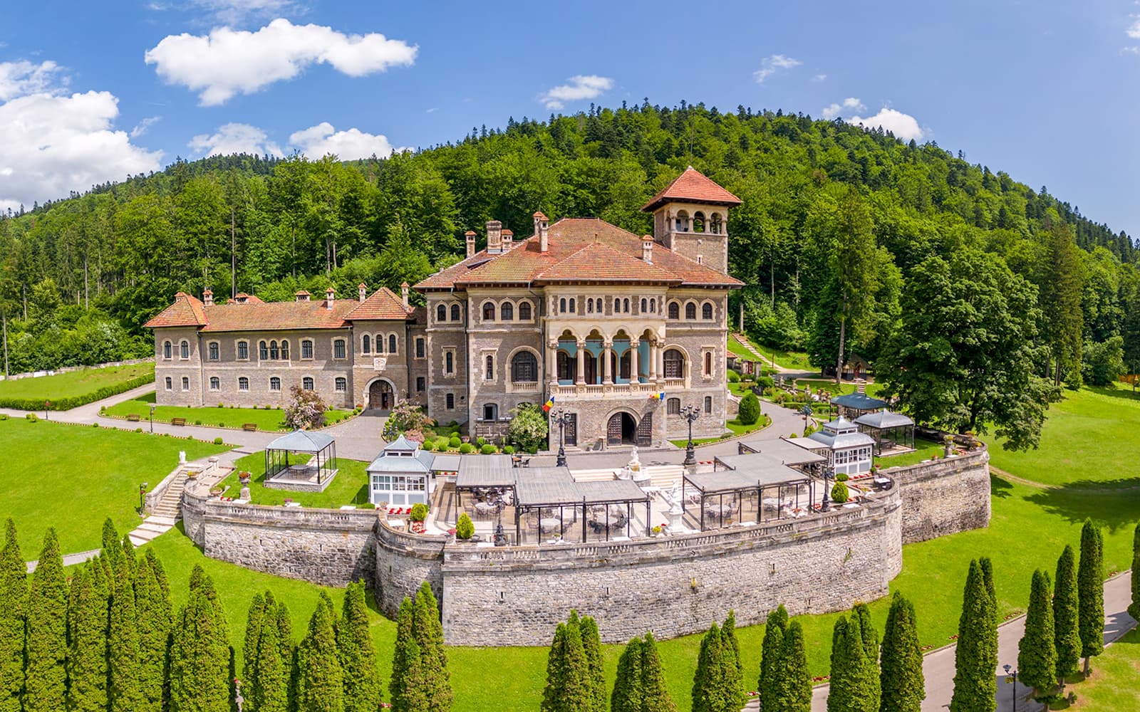 From Bucharest: Peles Castle, Bran Castle & Cantacuzino Castle ('Wednesday Castle') Tour tickets in Bucharest - Highlights | TickYourList
