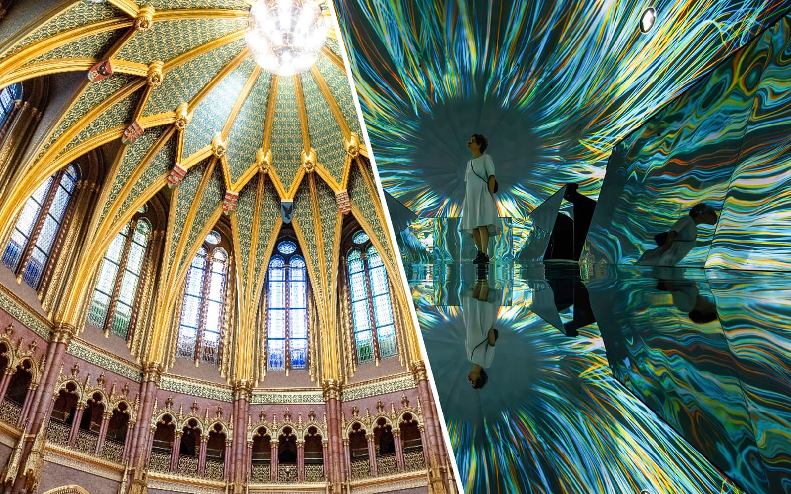 Combo (Save 5%): Hungarian Parliament Audio Guided Tour + Light Art Museum Tickets