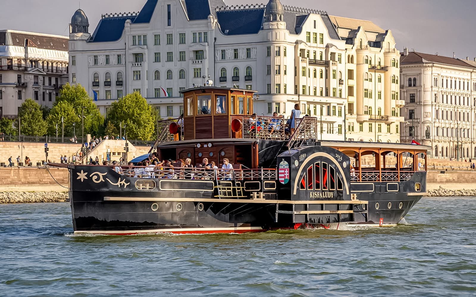 Budapest Danube River Cruise in a Historic Paddle Steamer