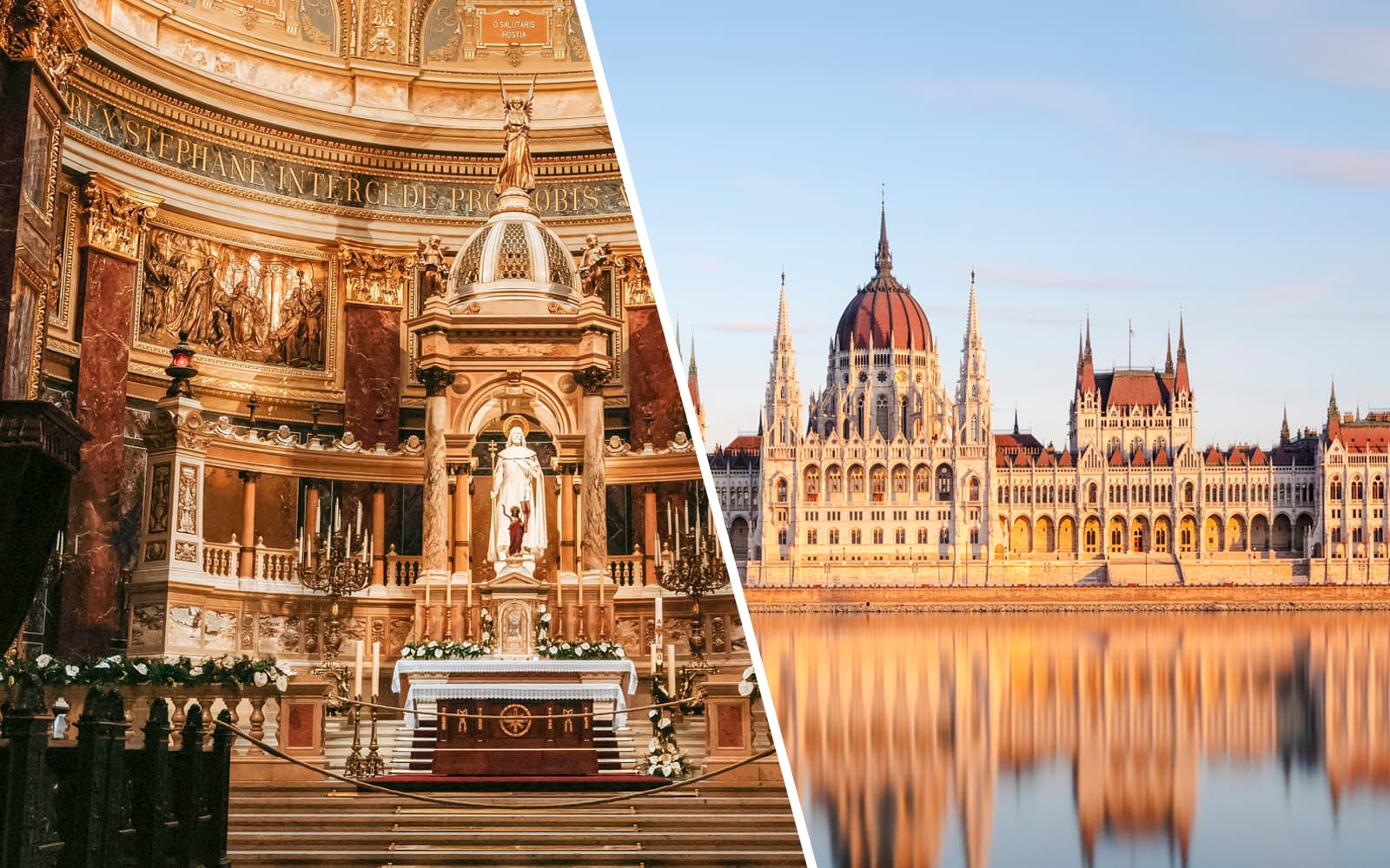 Combo (Save 5%): Budapest St. Stephen’s Basilica Guided Tour + Hungarian Parliament Audio Guided Tour