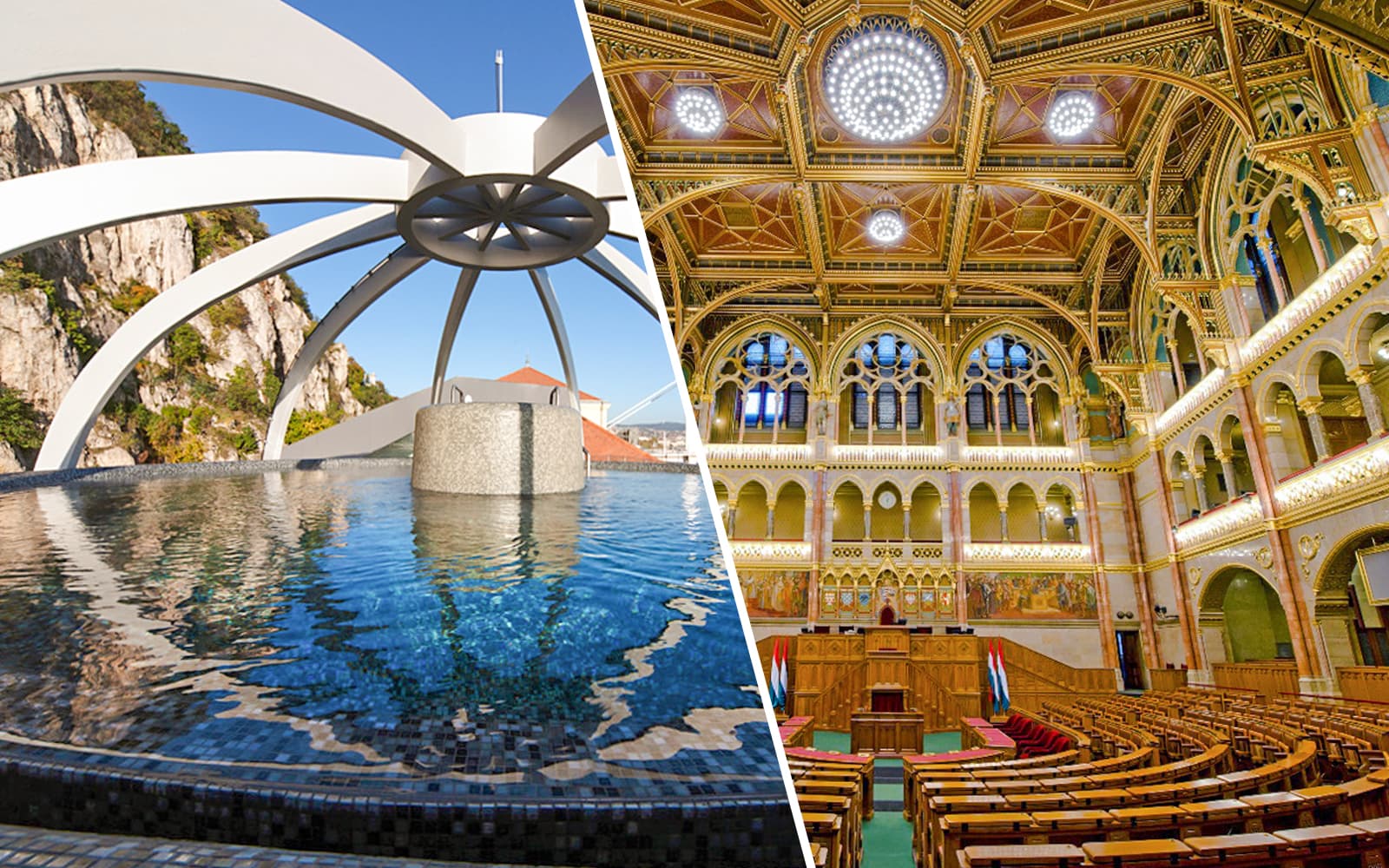 Combo (Save 5%): Full-Day Rudas Thermal Spa Tickets + Hungarian Parliament Audio Guided Tour