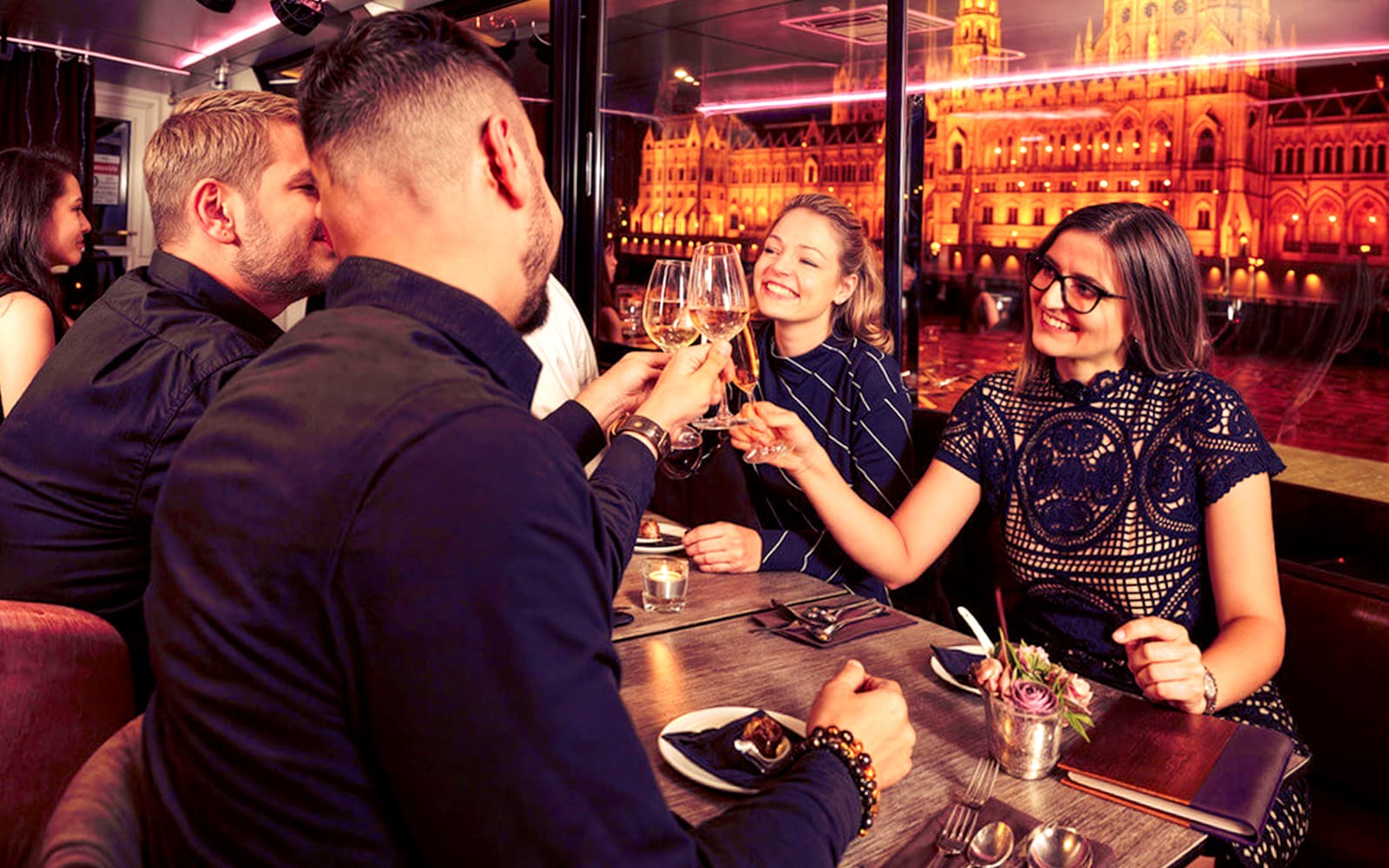Budapest Danube River Dinner & Lights Cruise tickets in Budapest - Attractions | TickYourList