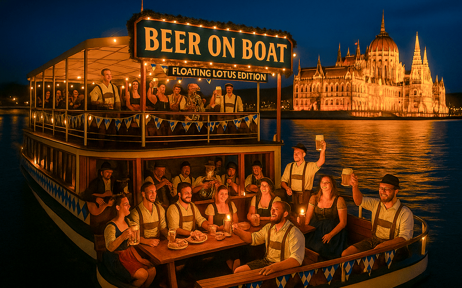 Budapest Danube River Floating Beerfest tickets in Budapest - Activities | TickYourList