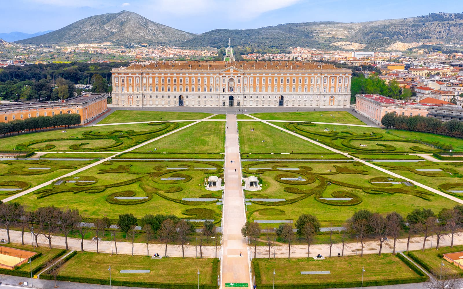 From Naples: Royal Palace of Caserta Tickets with Round-Trip Train and Audio Guide