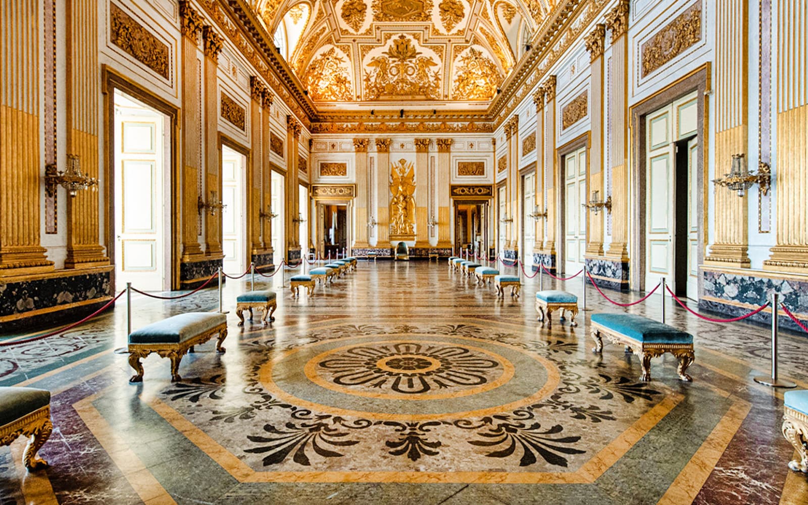 From Naples: Royal Palace of Caserta Tickets with Round-Trip Train and Audio Guide in Caserta - Features | TickYourList