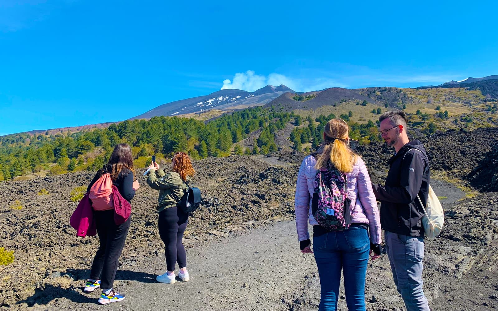 Etna Park Full-Day Jeep Tour & Diving Tour of the Cyclopean Isles