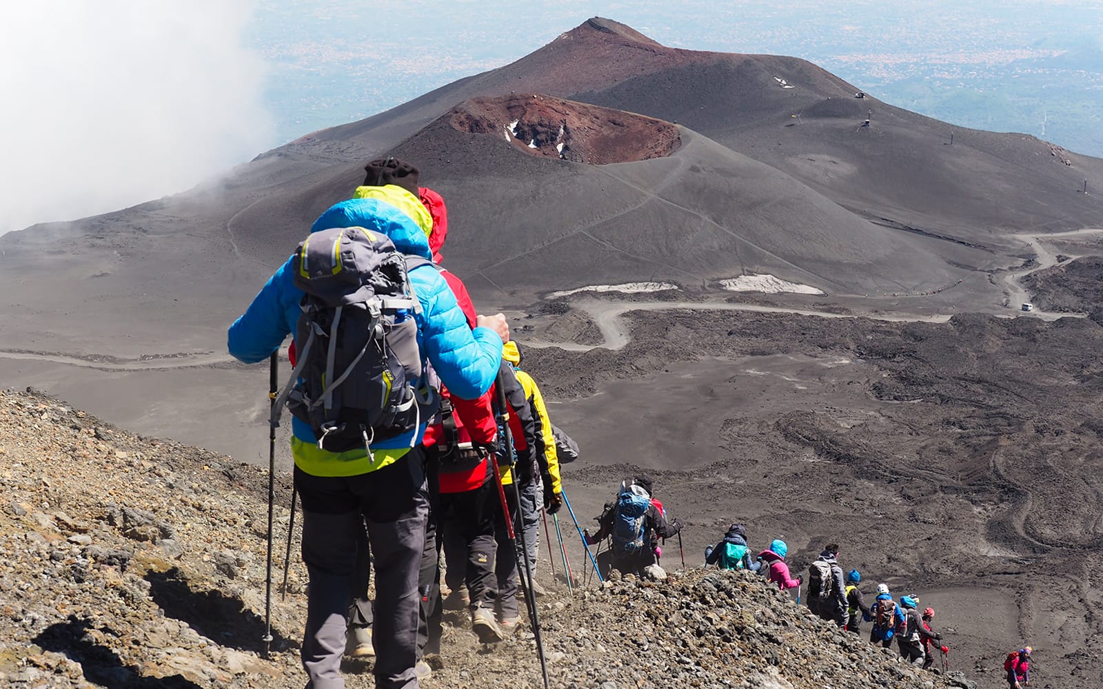 From North Etna: Mount Etna Summit Craters Hiking Tour experience tickets in Catania | TickYourList