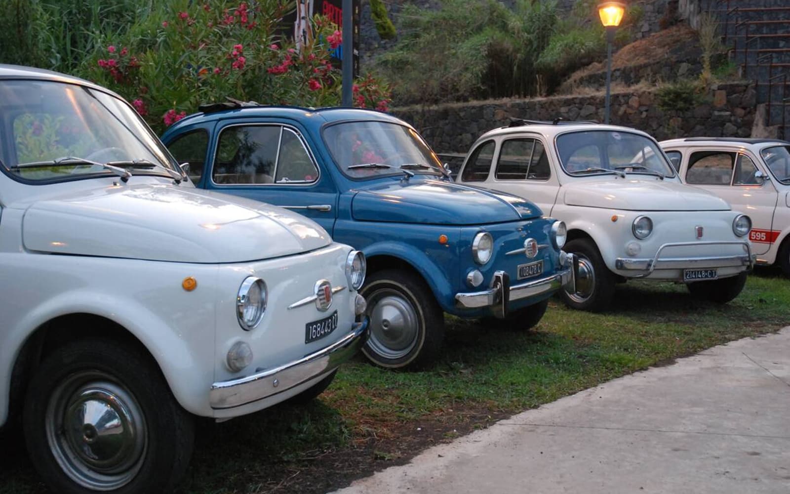 Riviera of the Cyclops Vintage Car Tour from Catania