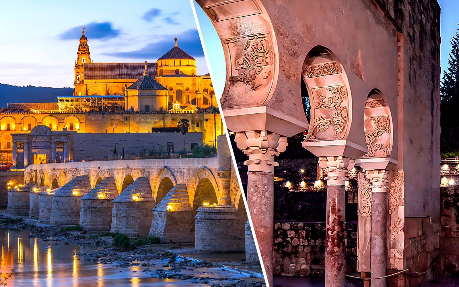 Combo: Cordoba Mosque-Cathedral Tickets + Medina Azahara Guided Night Tour experience in Cordoba | TickYourList