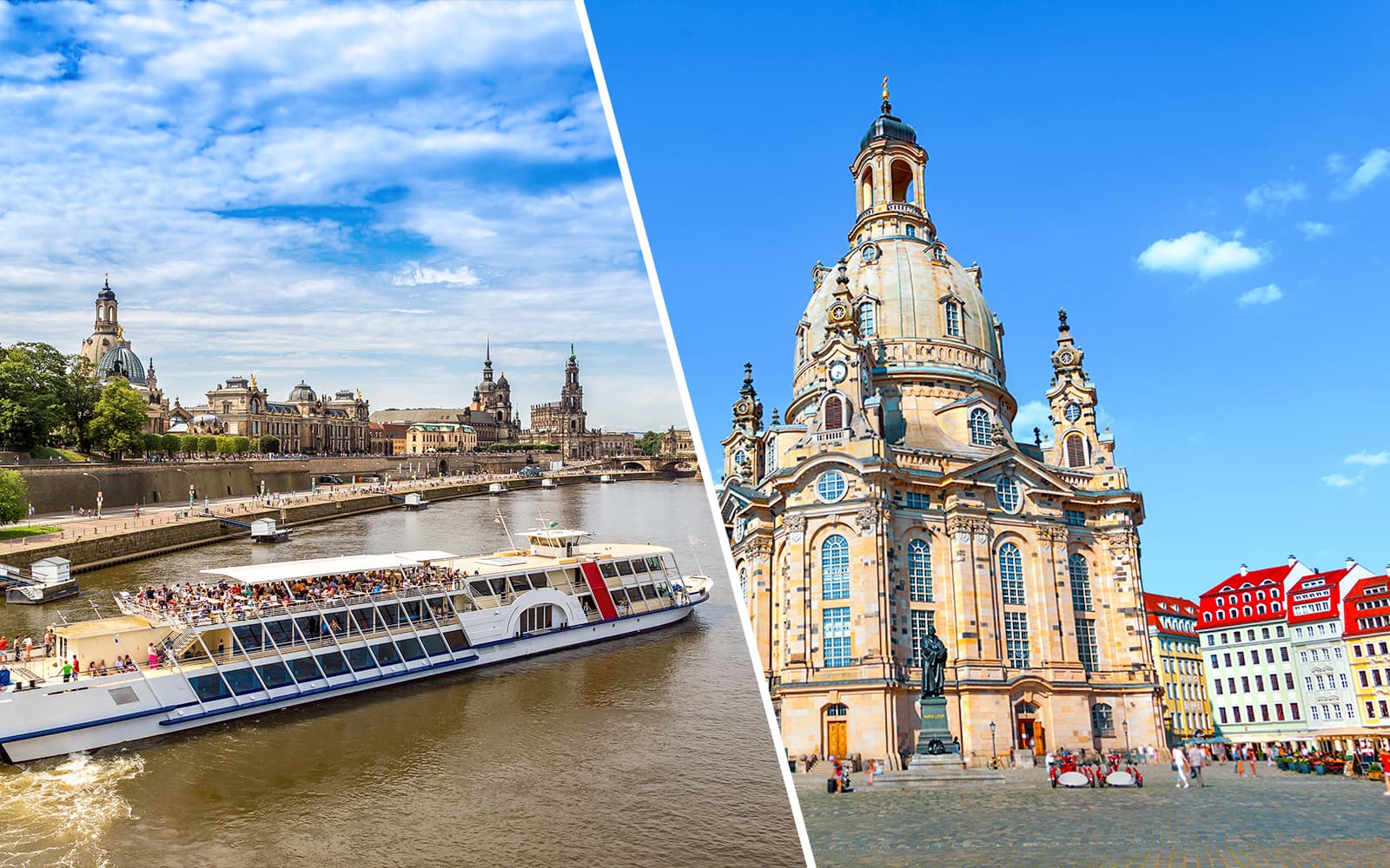 Combo: Elbe City Sightseeing Cruise + Guided Tour of Frauenkirche Gallery