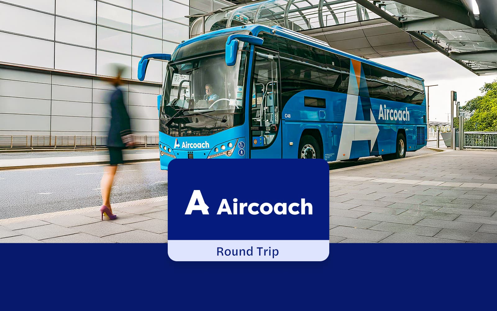 Aircoach Round-Trip Tickets: Dublin Airport to/from City Center