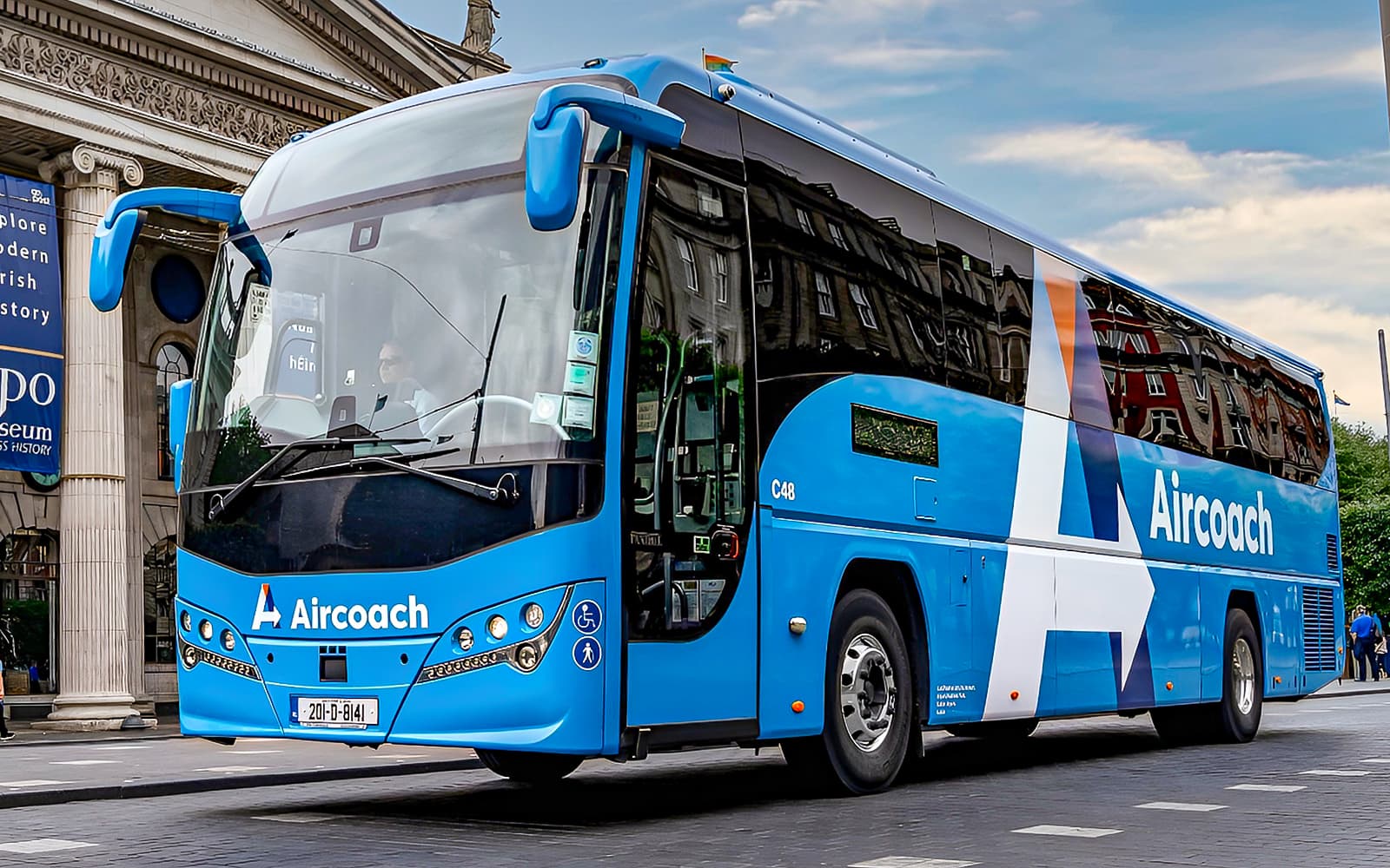 Aircoach Round-Trip Tickets: Dublin Airport to/from City Center in Dublin - Activities | TickYourList