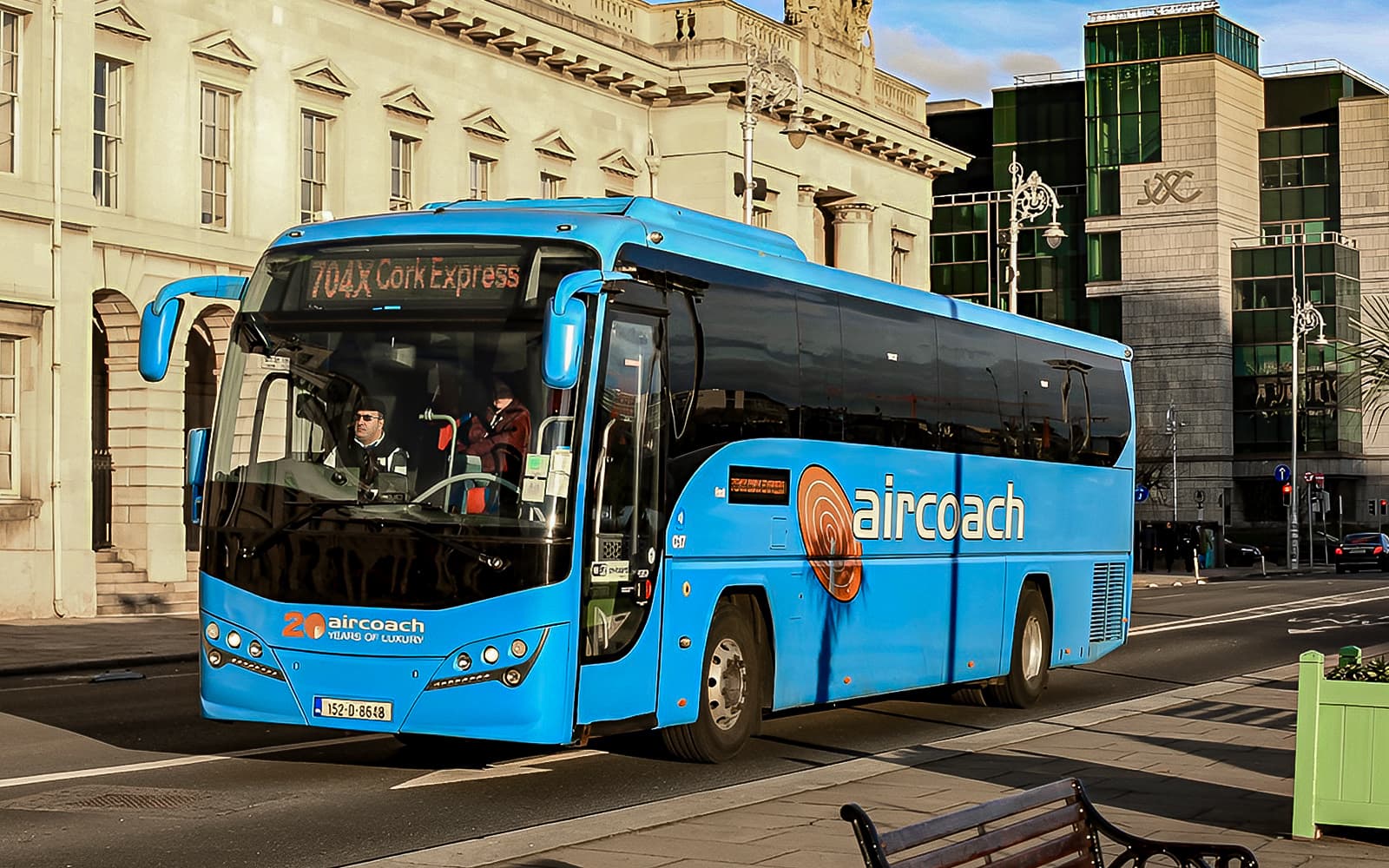 Aircoach Round-Trip Tickets: Dublin Airport to/from City Center in Dublin - Features | TickYourList