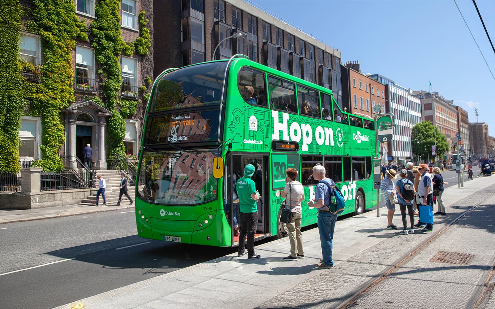 DoDublin: Dublin Hop-on Hop-off Bus Tour with Little Museum Tickets