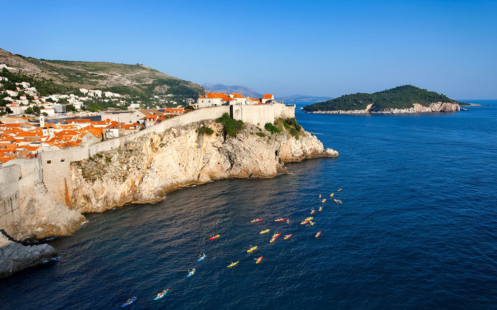 3-Hr Sunset Kayaking Tour of Old Town Walls, Betina Cave Beach & Lokrum Island tickets in Dubrovnik - Features | TickYourList
