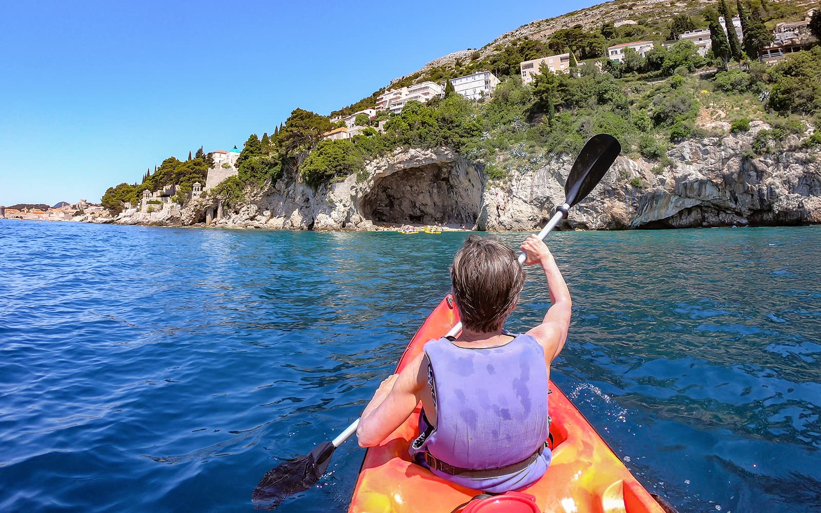 From Dubrovnik: Kayaking & Snorkelling Morning Escape