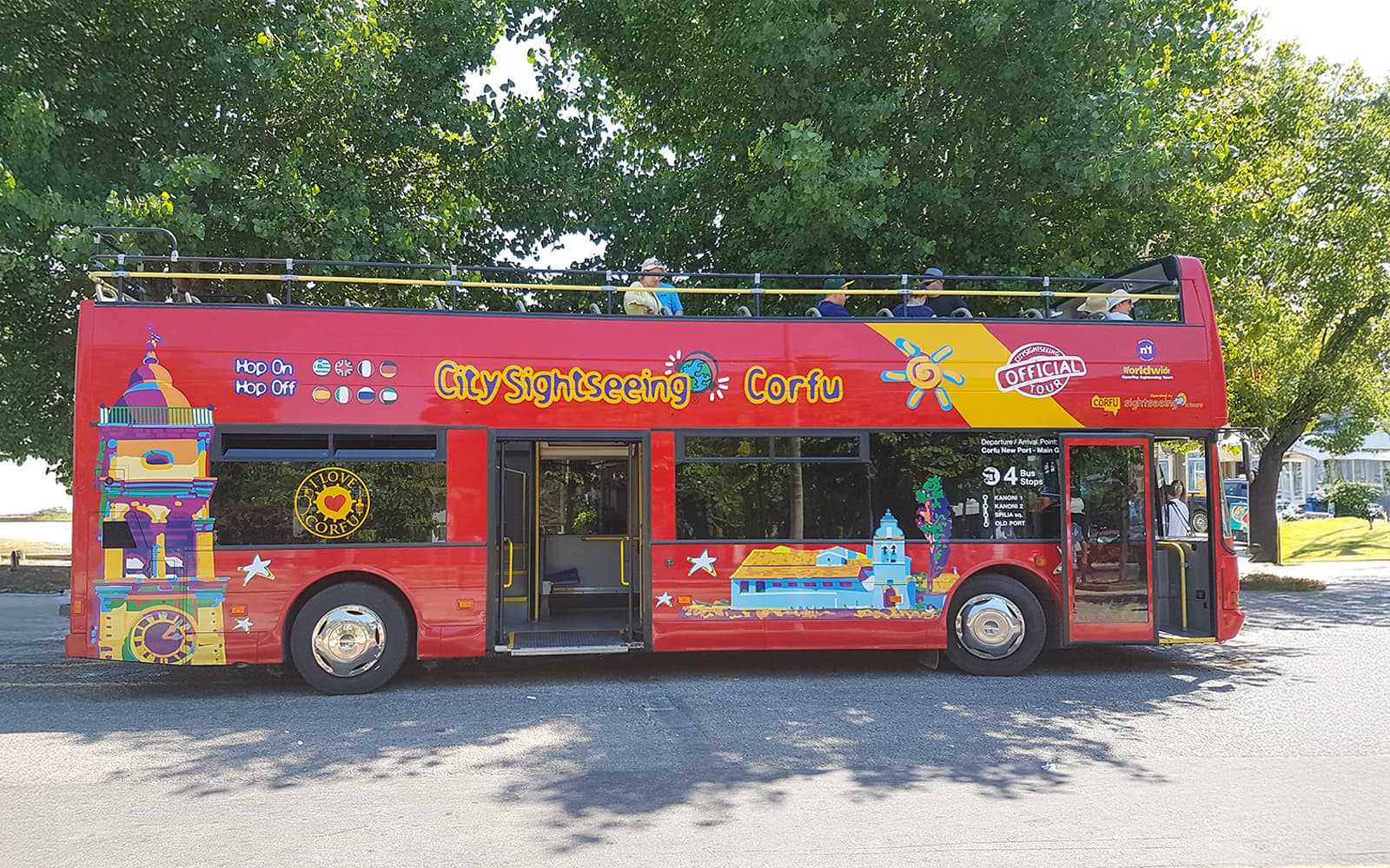 City Sightseeing: Corfu Hop-on Hop-off Bus Tour