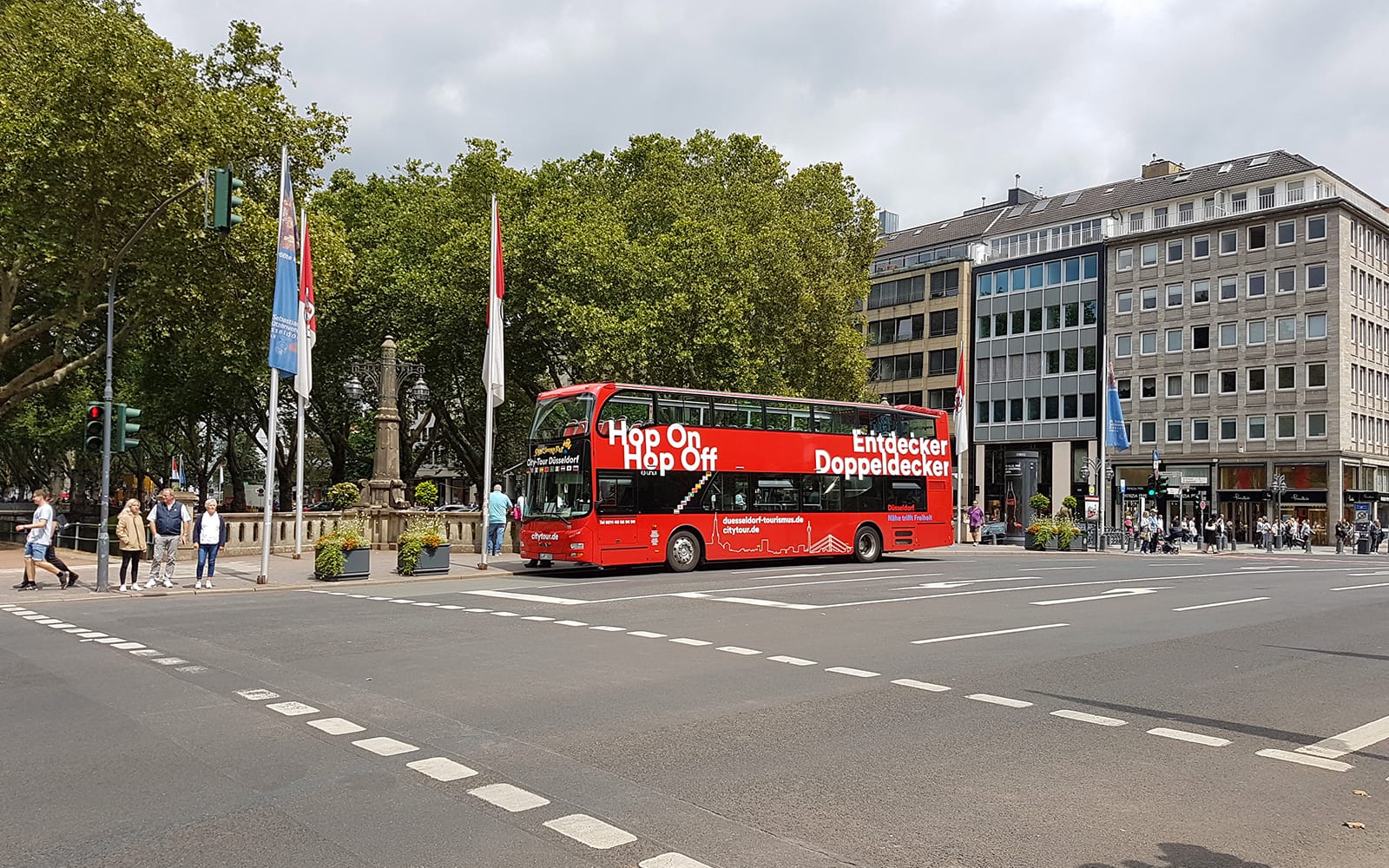 CityTour: Dusseldorf Hop-on Hop-off Bus Tour experience tickets in Dusseldorf | TickYourList