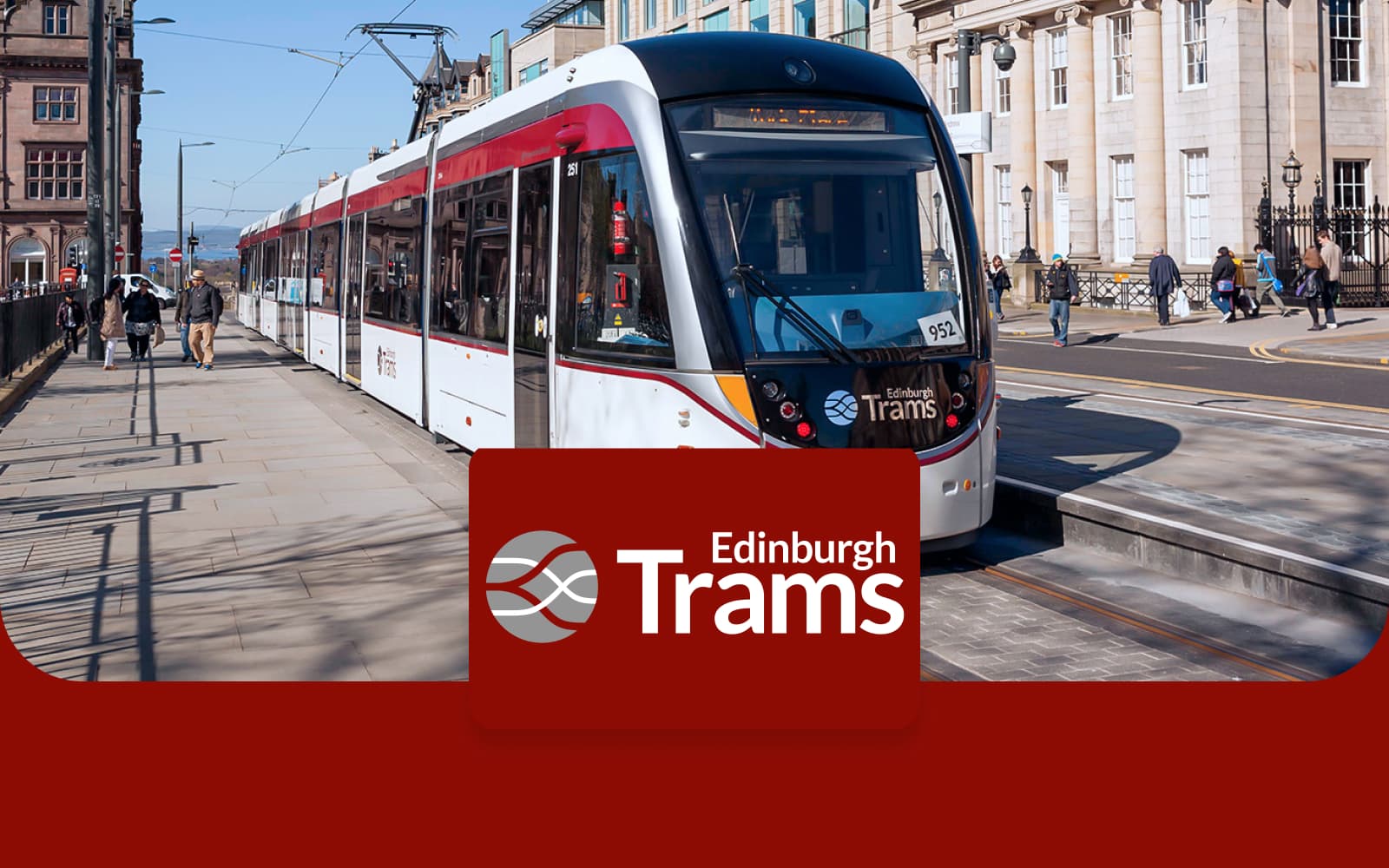 Edinburgh Trams One-Way Tickets: Edinburgh Airport to/from City