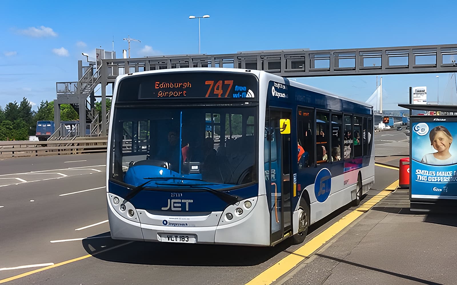 Edinburgh Bus Round-Trip Tickets: Edinburgh Airport to/from Halbeath Park & Ride in Edinburgh - Attractions | TickYourList