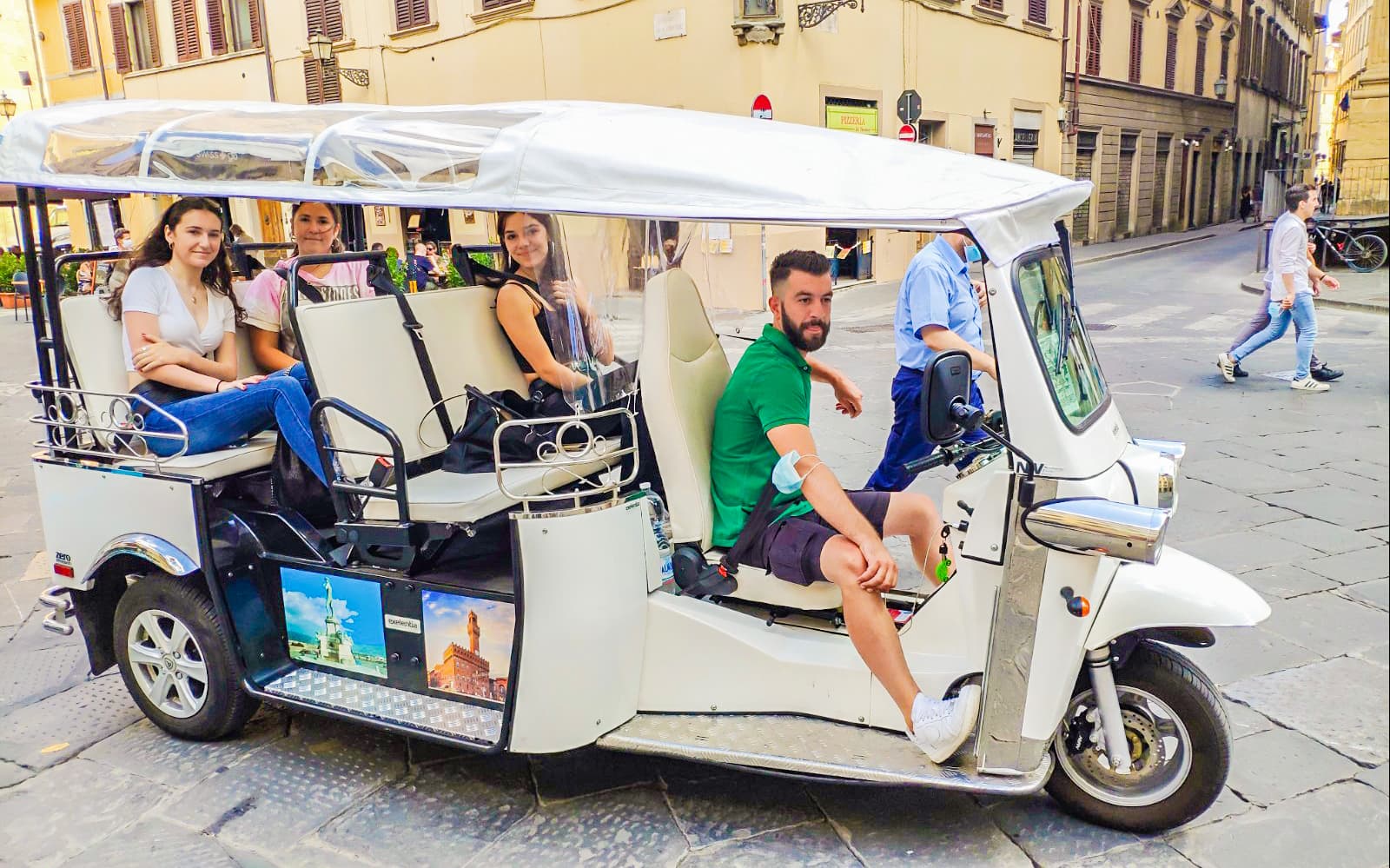 Florence - Electric Golf Cart Tour with Audio Guide