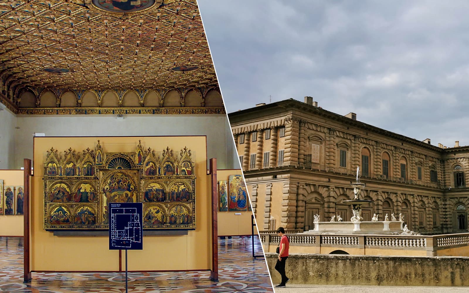 Combo: Palazzo Pitti & Palatine Gallery + Accademia Gallery Tickets