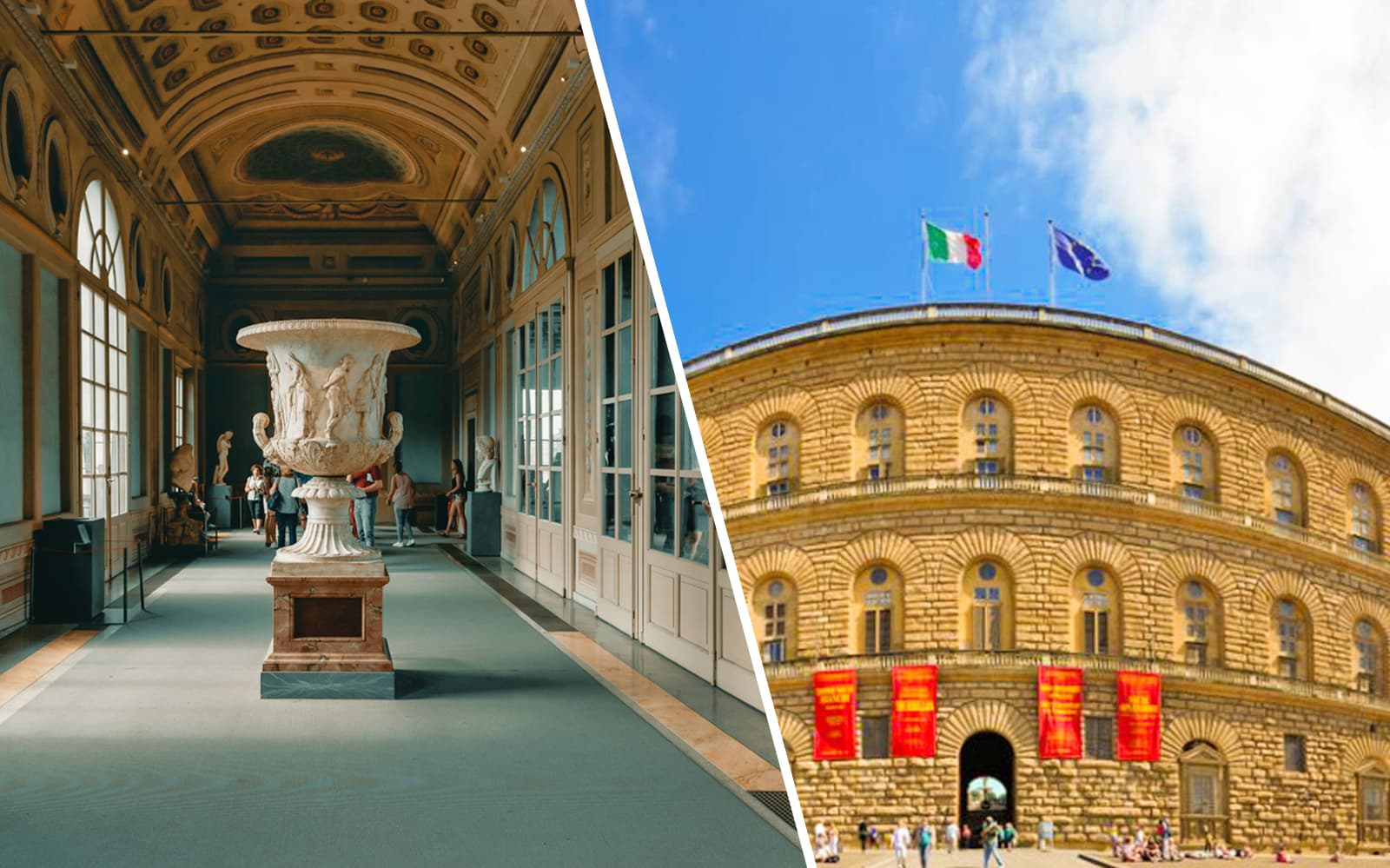 Combo: Uffizi Gallery + Pitti Palace and Palatine Gallery Tickets
