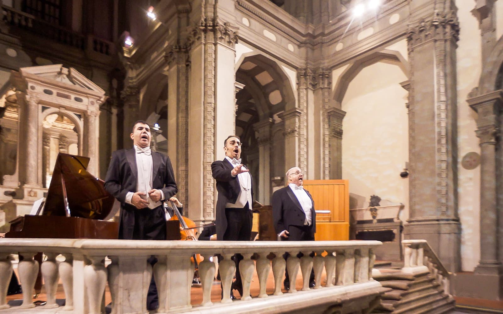 Tuscan Dinner and Three Tenors Concert in Florence