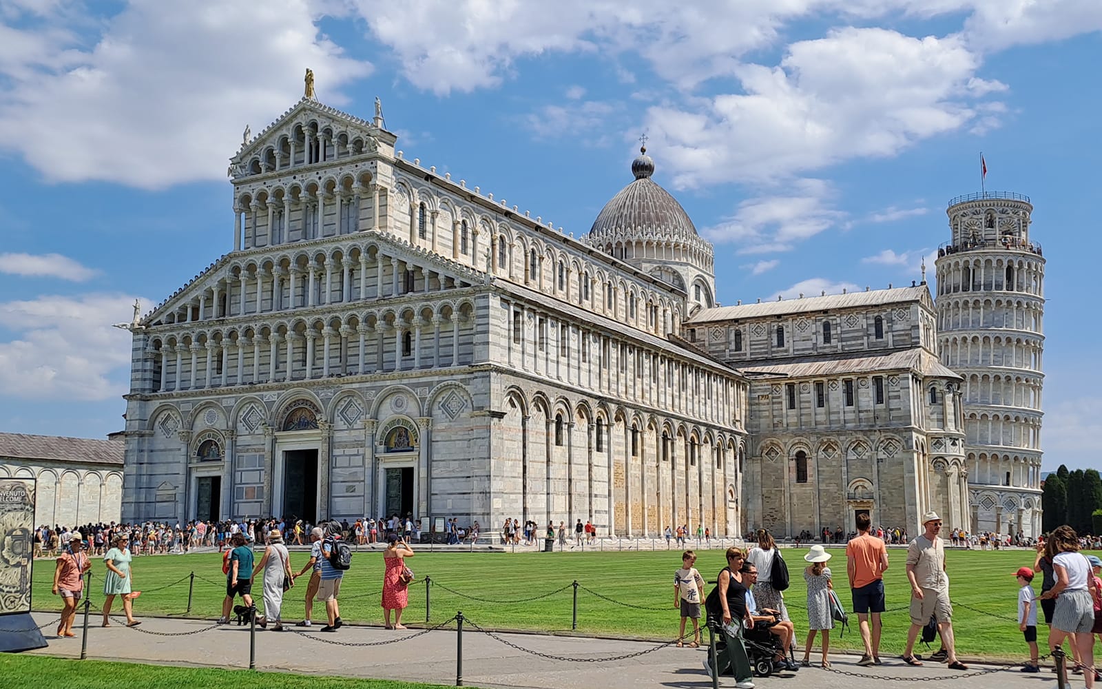Guided Tour of Field of Miracles with Leaning Tower Climb experience tickets in Florence | TickYourList