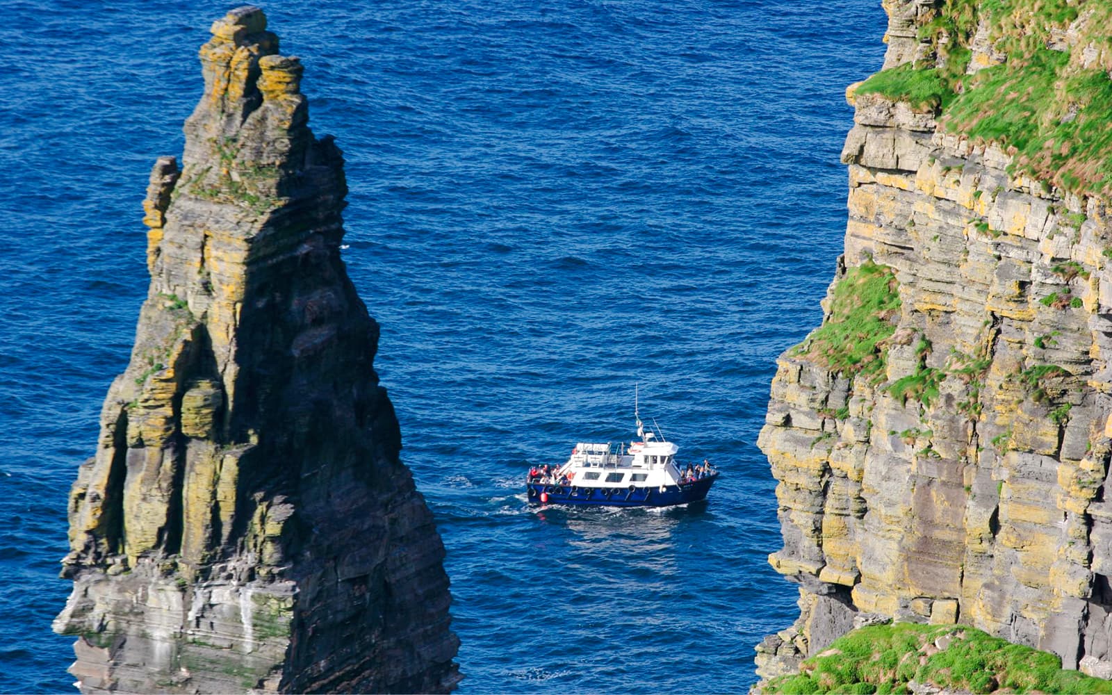 From Dublin: Cliffs of Moher & Aillwee Cave Full-Day Tour with Boat Ride tickets in Galway - Attractions | TickYourList