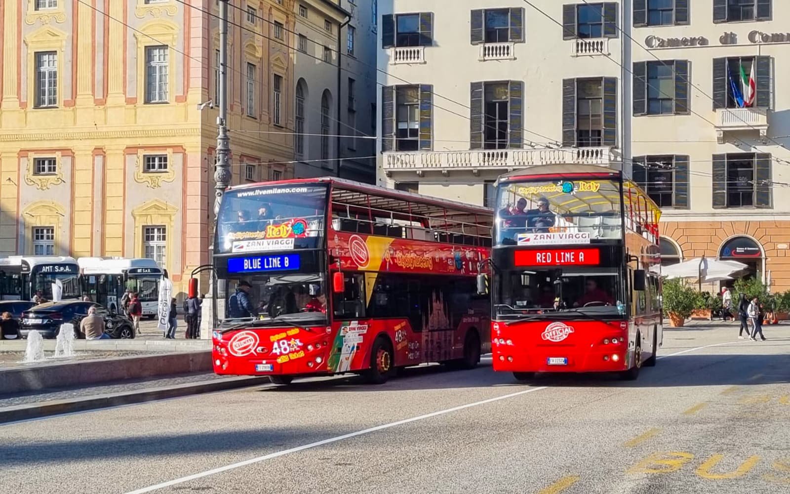 City Sightseeing: Genoa Hop-on Hop-off Bus Tour