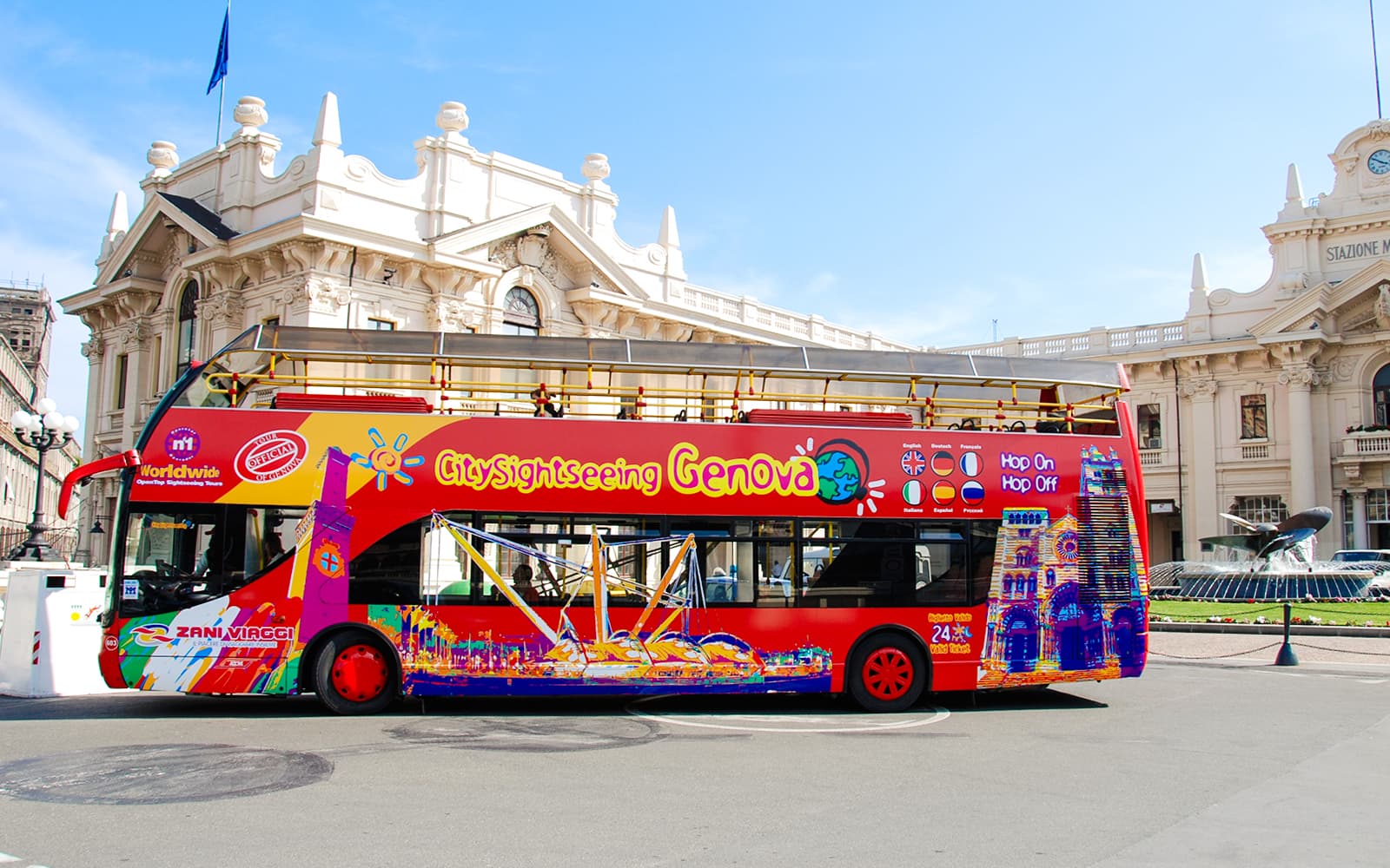 City Sightseeing: Genova Panoramic Bus Tour tickets in Genoa - Features | TickYourList