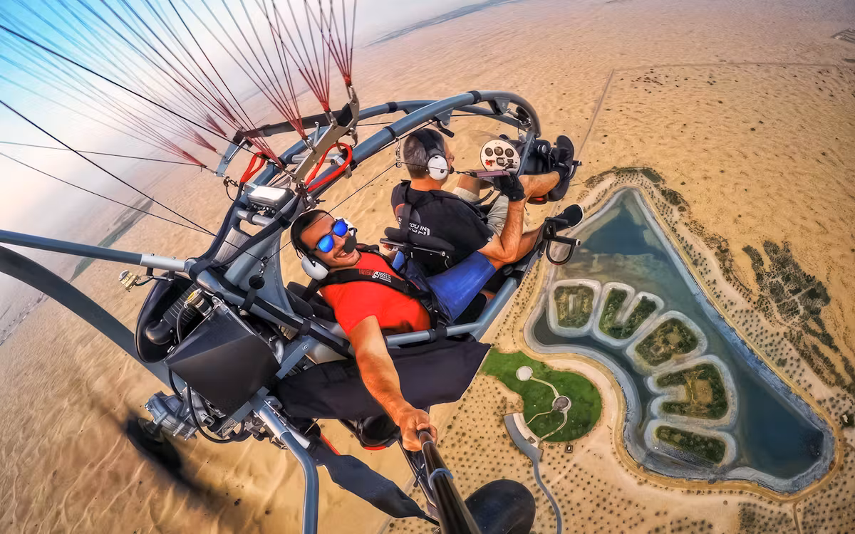 Dubai Paramotor Tour