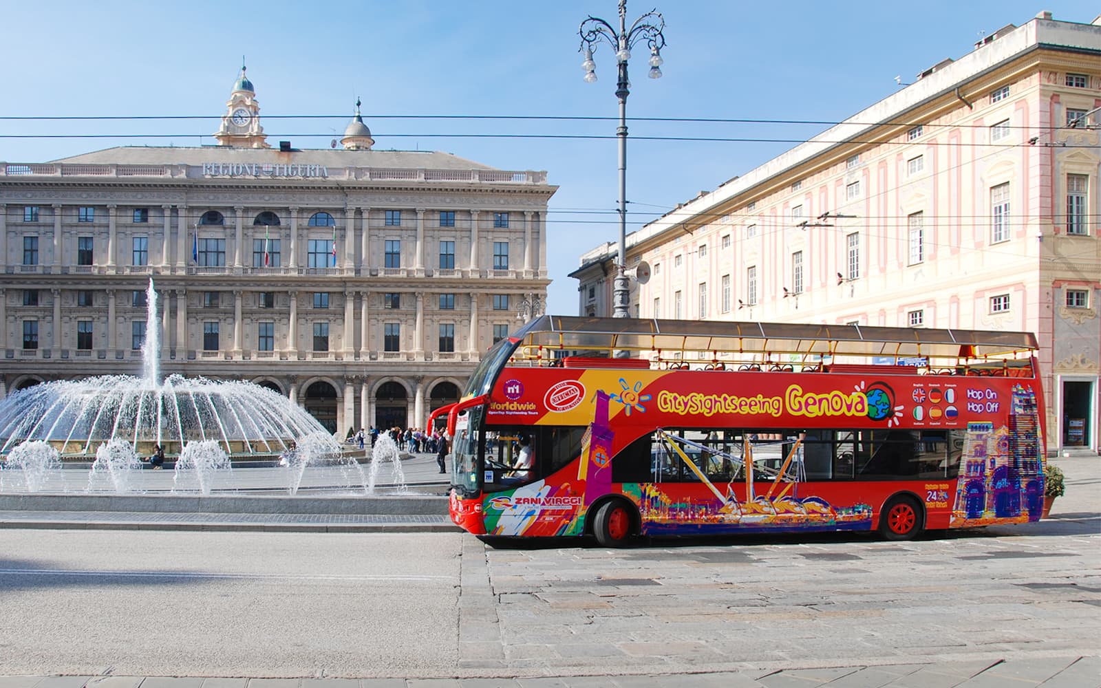 Combo (Save 5%): Genoa Aquarium Tickets + Hop-on Hop-off Bus Tour in Genoa - Features | TickYourList