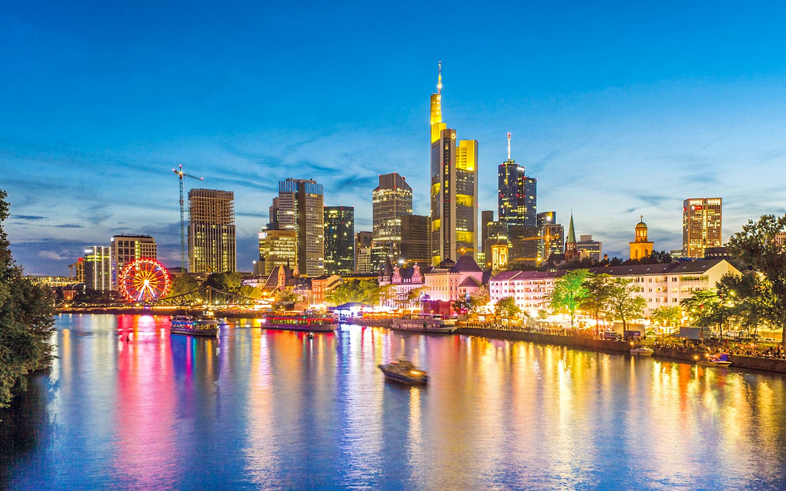 2-Hour Frankfurt Evening Skyline Cruise tickets in Frankfurt am Main - Attractions | TickYourList