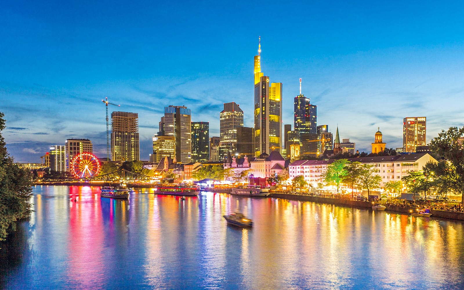 2-Hour Frankfurt Evening Skyline Cruise tickets in Frankfurt am Main - Attractions | TickYourList