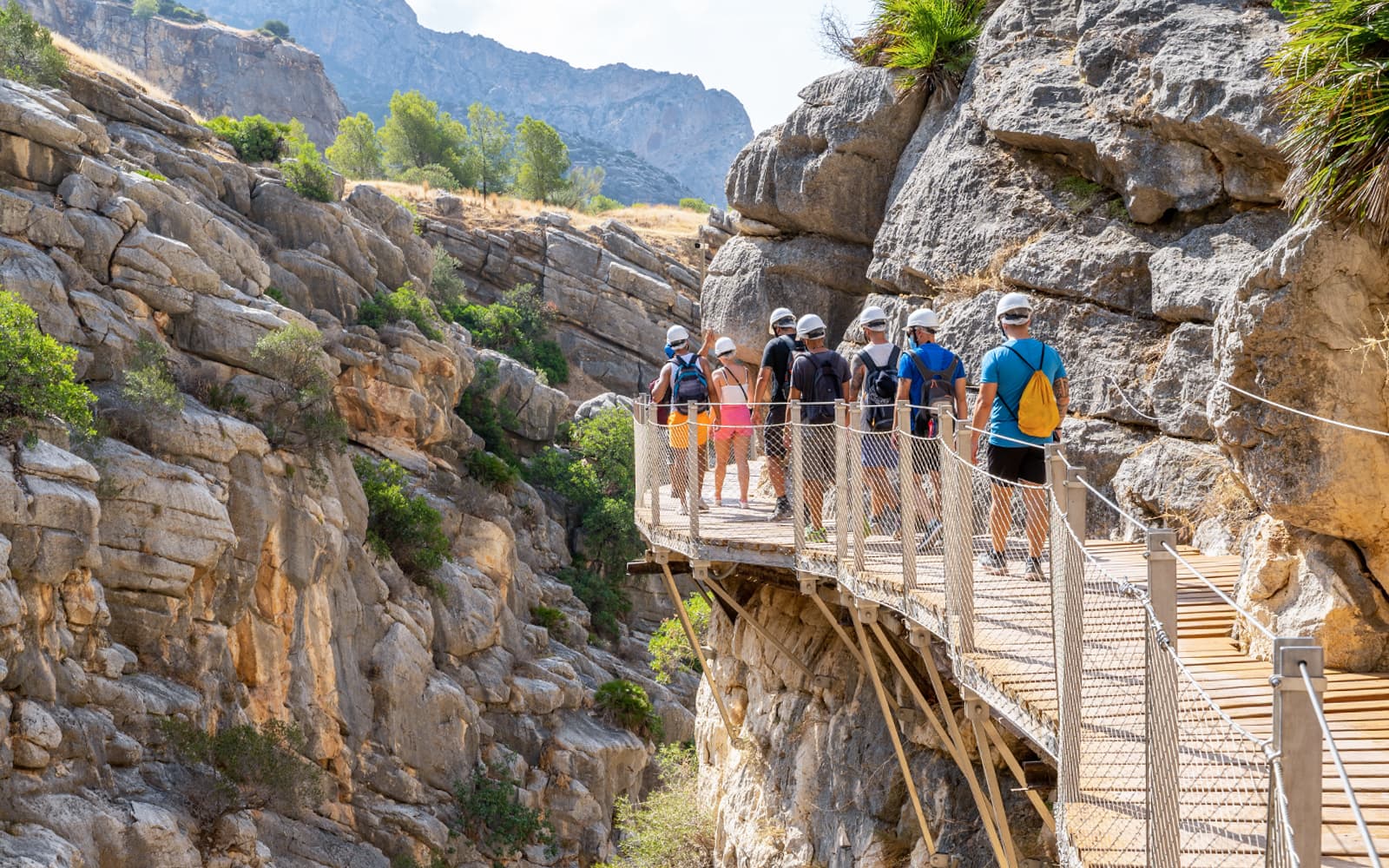 From Granada/Seville: Caminito del Rey Guided Tour with Round-Trip Transfers