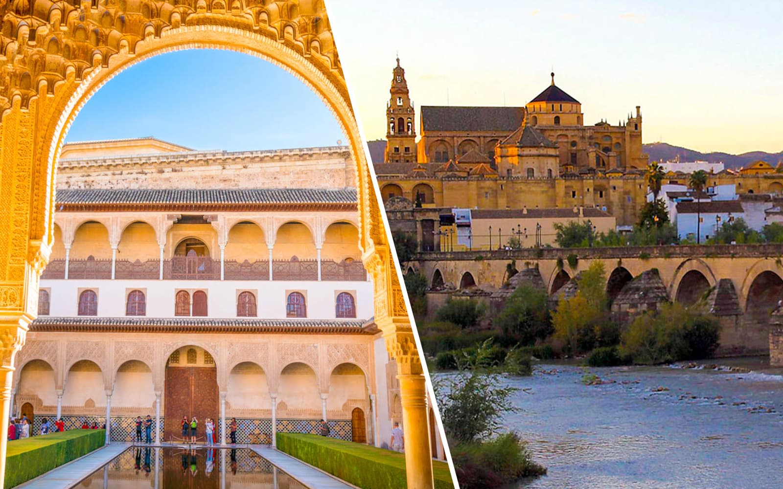 Combo: 1 or 2-Day Hop-On Hop-Off Tour of Granada + Alhambra & Nasrid Palaces Tickets