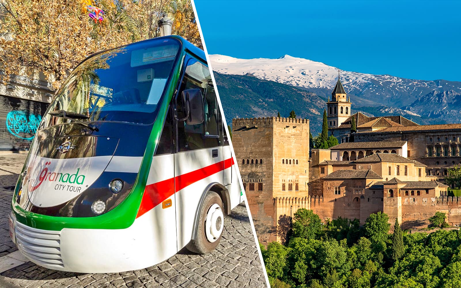 Combo: 2 Day Hop-On Hop-Off Tour of Granada + Alhambra & Nasrid Palace Skip-the-Line Tickets
