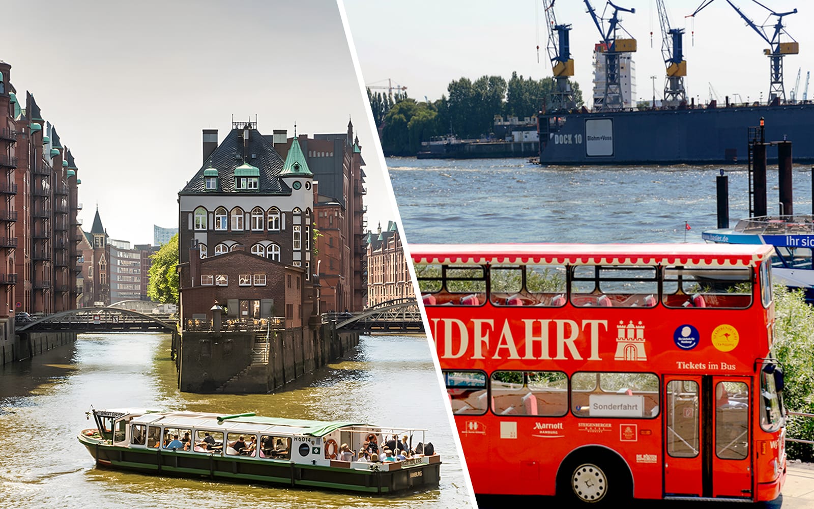 Combo (Save 8%): 1/2/3/4/5-day Hamburg CARD: 150+ Attractions & Public Transport + Stadtrundfahrt: 1-Day Hop-On Hop-Off Tour of Hamburg experience tickets in Hamburg | TickYourList