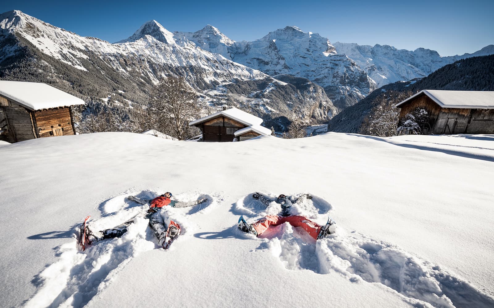 Winter Alpine Adventure with Snowshoe, Sledding and Cheese fondue lunch tickets in Interlaken - Attractions | TickYourList