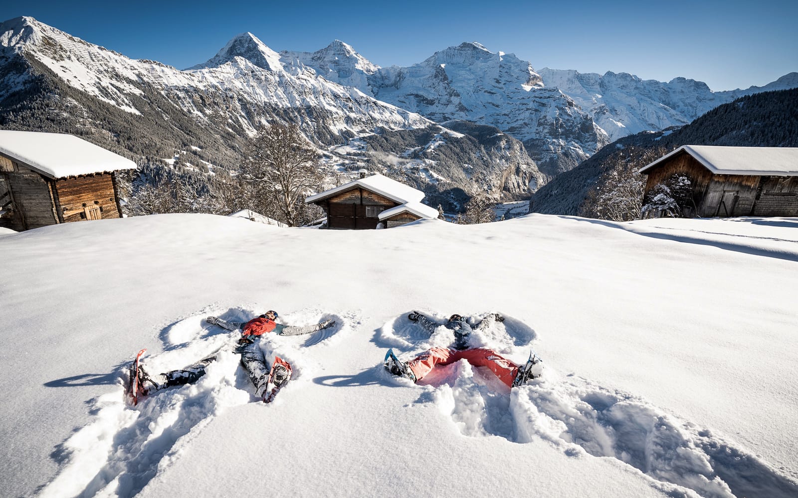 Winter Alpine Adventure with Snowshoe, Sledding and Cheese fondue lunch tickets in Interlaken - Attractions | TickYourList