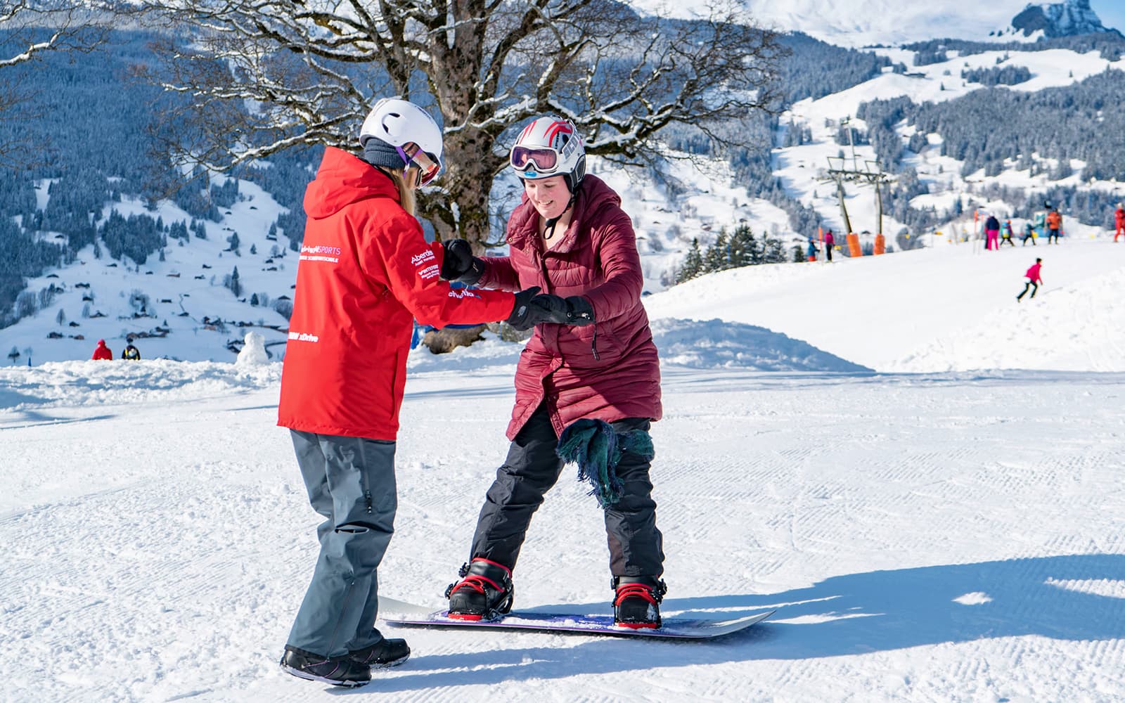 Grindelwald Full Day Beginner Snowboard Package from Interlaken